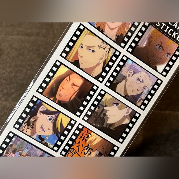 Tokyo Revengers Sticker Sheet Film Reel Anime Japan Exclusive Official Kodansha - Picture 4 of 8